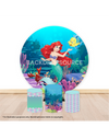 Pre Designed Round Backdrop Kits with Counter for Birthday Parties & Events.