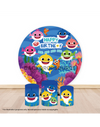 Pre Designed Round Backdrop Kits with Counter for Birthday Parties & Events.