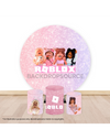 Pre Designed Round Backdrop Kits with Counter for Birthday Parties & Events.