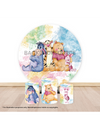 Pre Designed Round Backdrop Kits with Counter for Birthday Parties & Events.