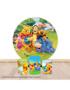 Pre Designed Round Backdrop Kits with Counter for Birthday Parties & Events.