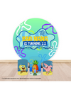Pre Designed Round Backdrop Kits with Counter for Birthday Parties & Events.
