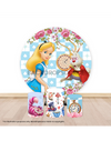 Pre Designed Round Backdrop Kits with Counter for Birthday Parties & Events.
