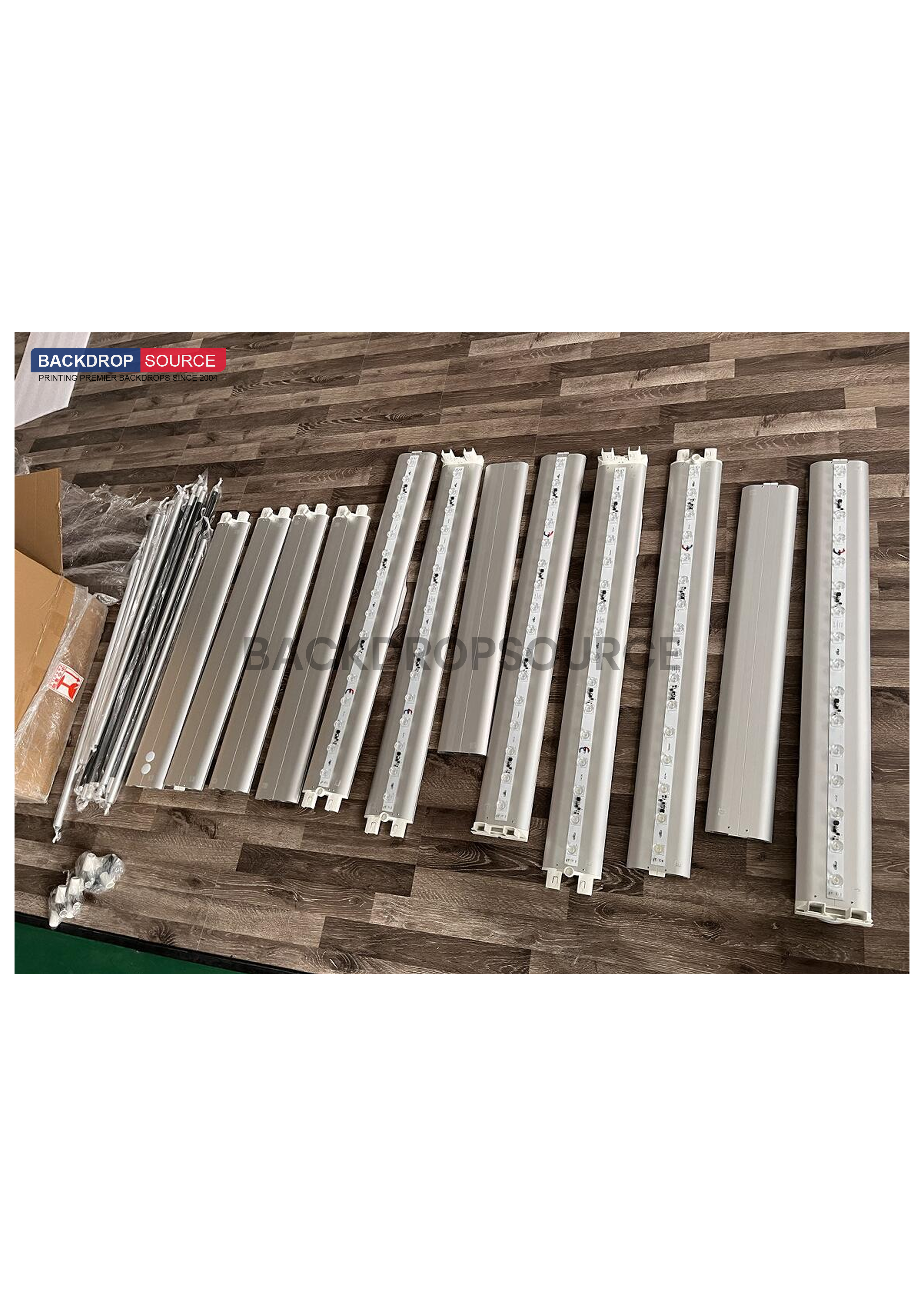 SEG Frameless Fabric LED Light Box Display - 6m W.