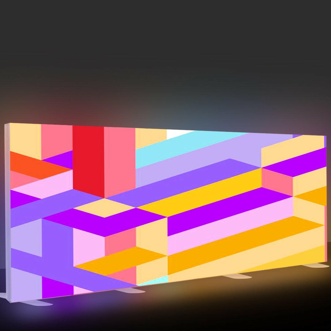 SEG Frameless Fabric LED Light Box Display - 6m W.