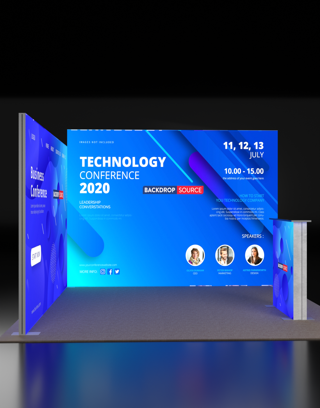SEG Modular Lightbox Display Kit - Model 8.