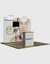 Portable Exhibit Display 3m x 3m - Model 1.