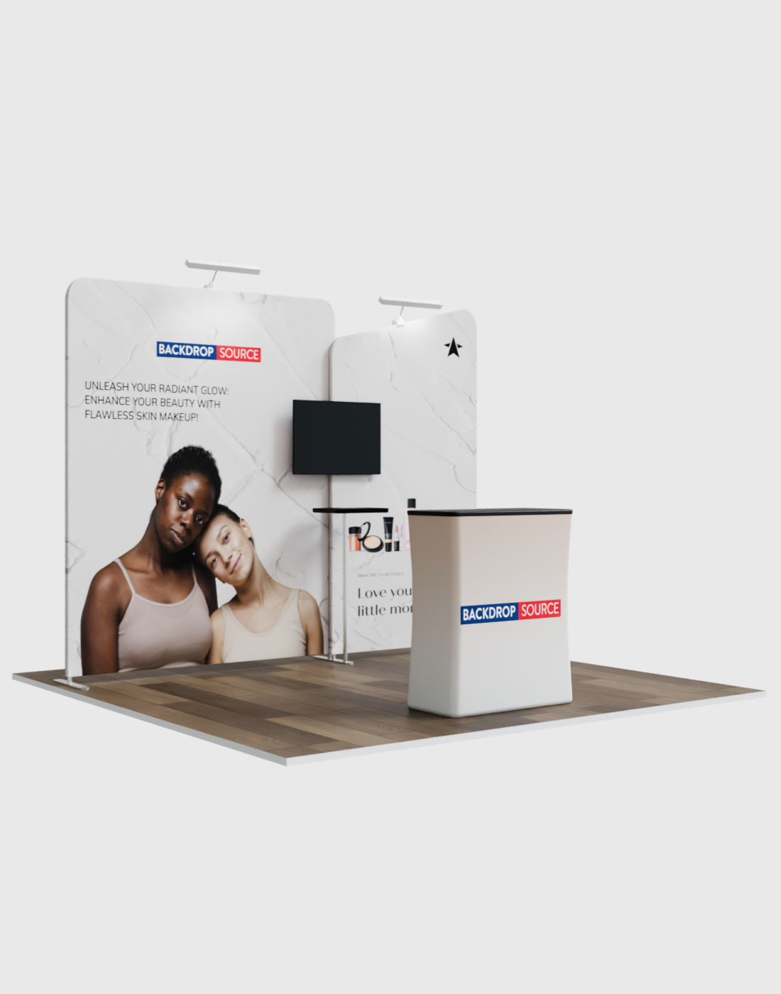 Portable Exhibit Display 3m x 3m- Model 3.