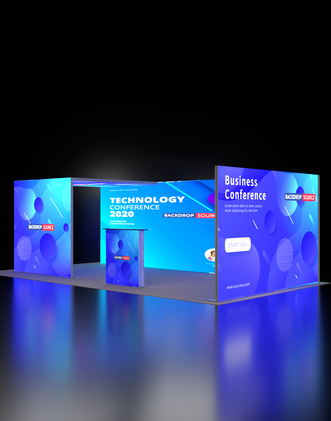 SEG Modular Lightbox Display Kit - Model 12.