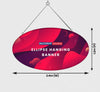 Sky Tube Ellipse Hanging Banner.