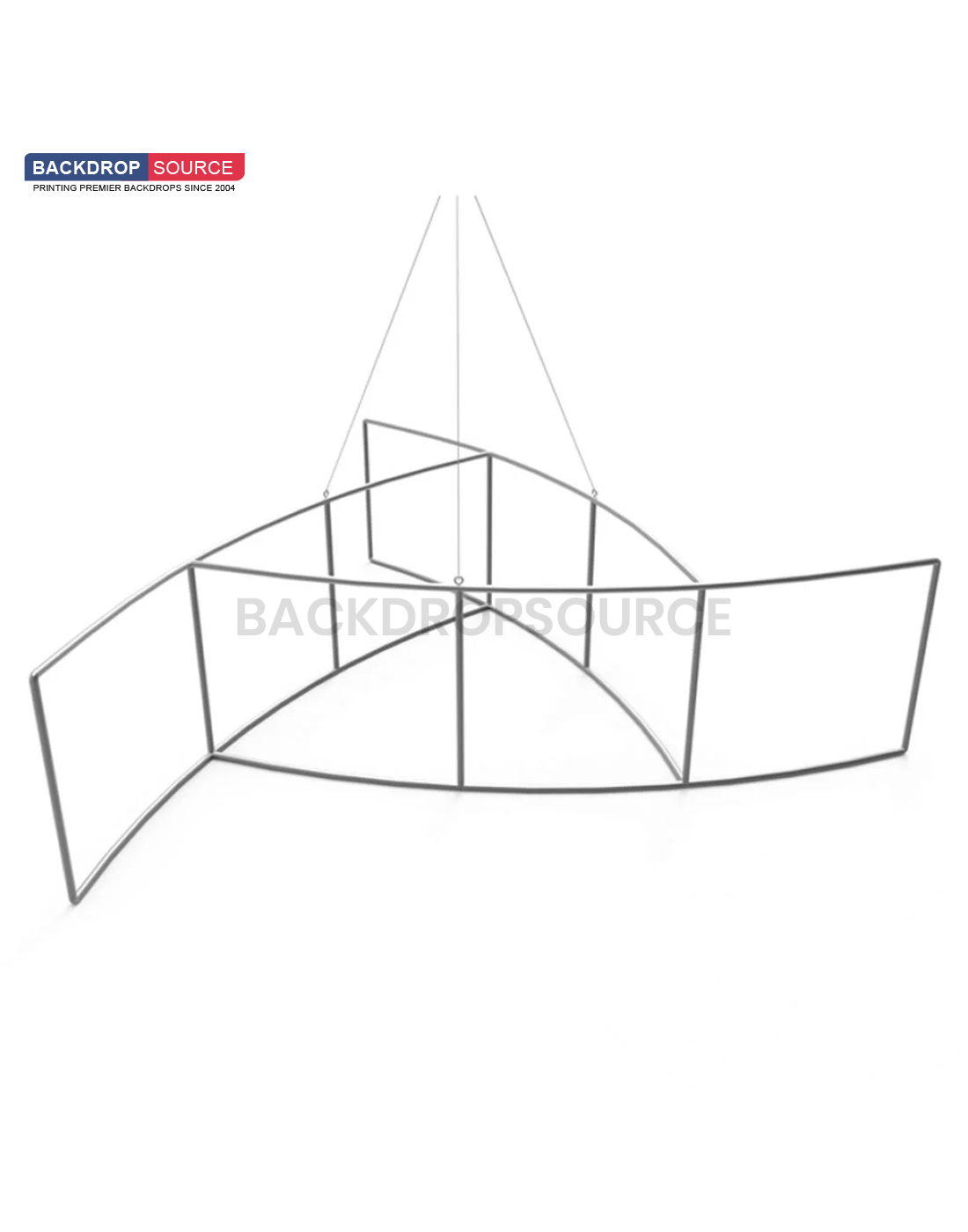 Sky Tube Pinwheel Triangle Hanging Banner.