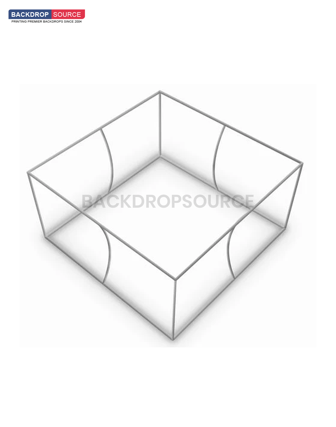 Sky Tube Square Hanging Banner.