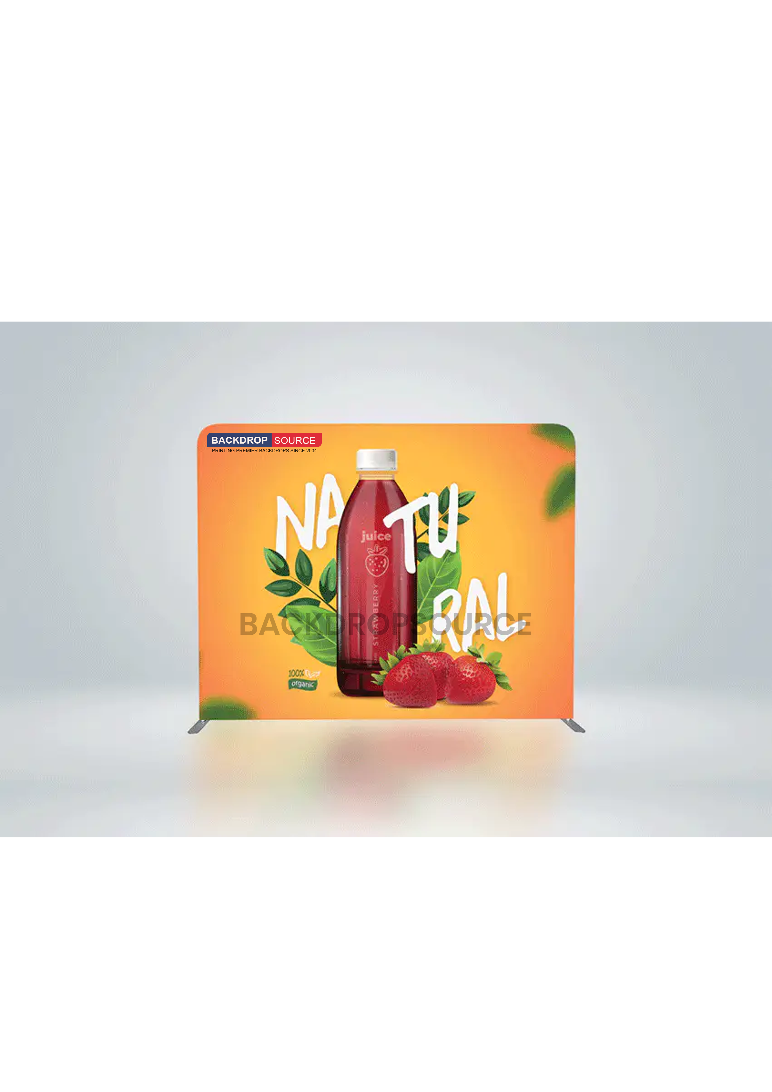 Slim Fabric LED Backlit Wall.