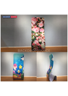 Snake Tension Fabric Display Stands by Backdropsource NZ for professional trade show branding and exhibition displays.