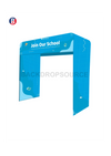 Square Shape Tension Fabric Display Arch With Header.