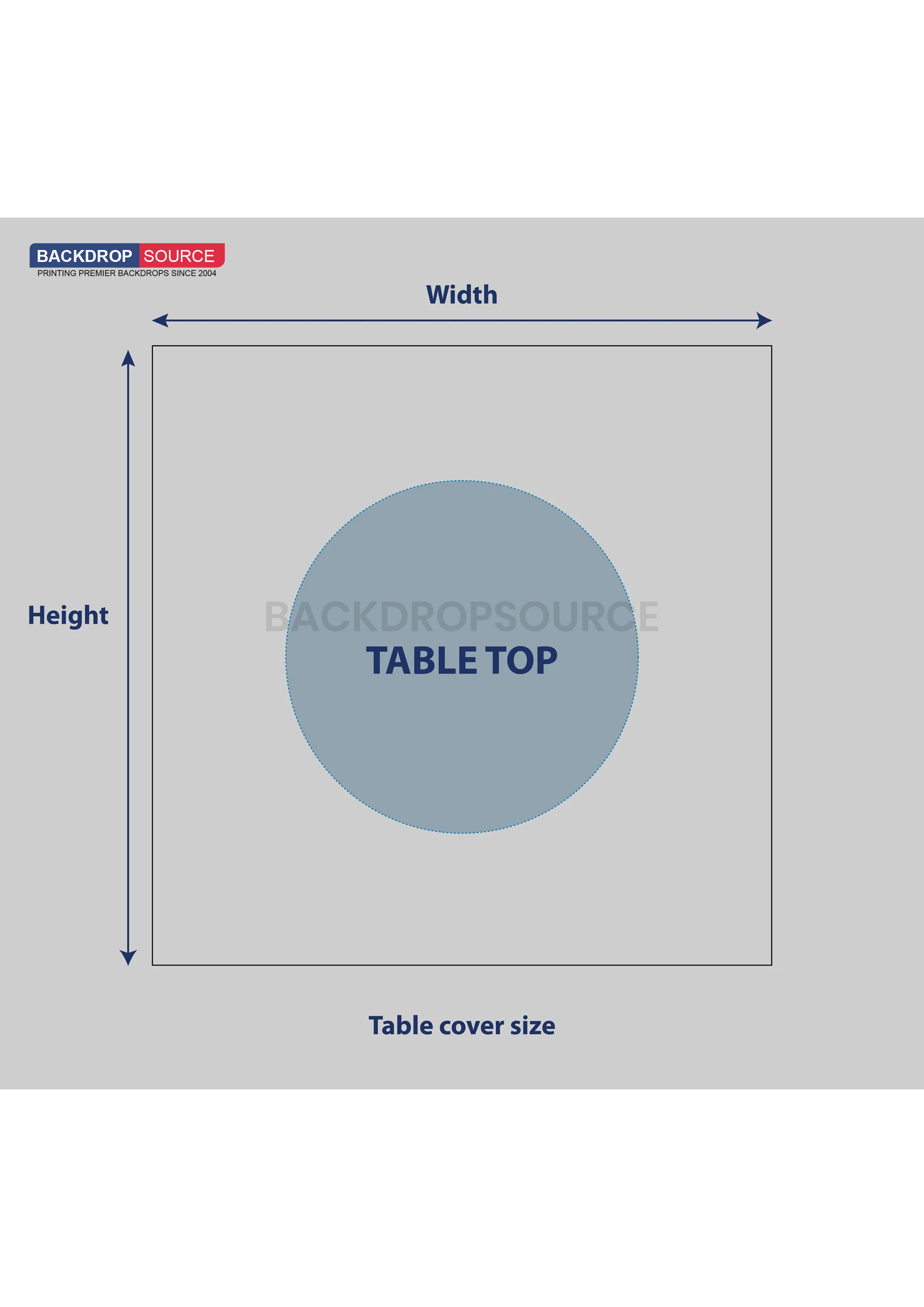 Square Table Covers.