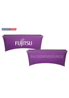 Stretched table covers for trade shows, Backdropsource NZ custom event display solutions