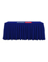 Custom Fitted Table Skirts with Top.