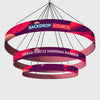 Tiered Circle Hanging Banner.