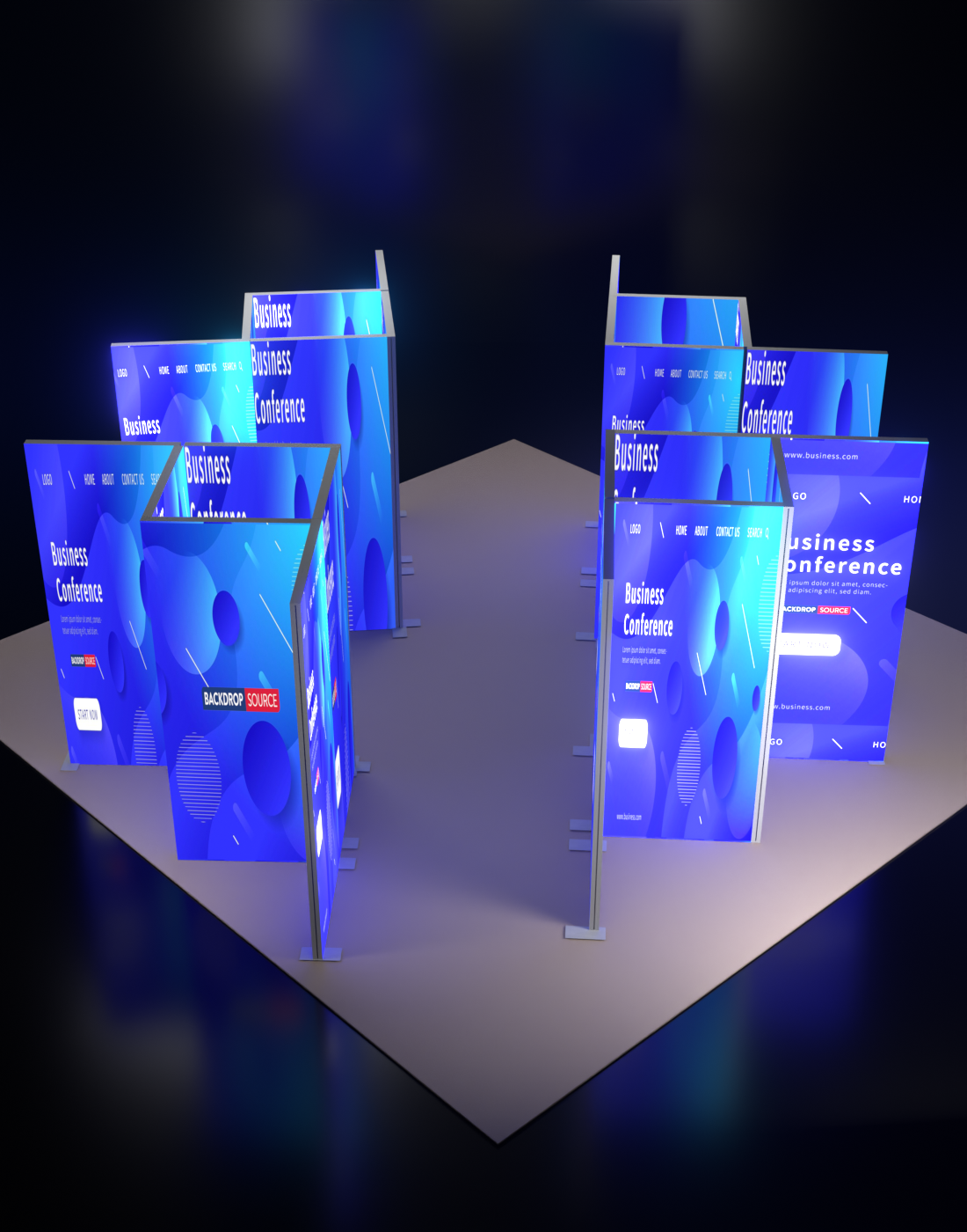 SEG Modular Lightbox Display Kit - Model 15.