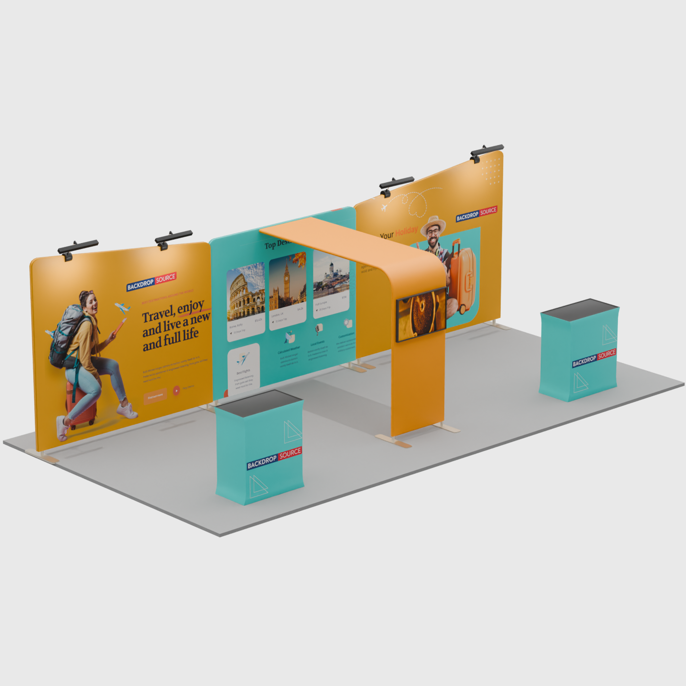 The Ultimate Exhibition Ensemble - 6m x 3m.