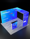 3m SEG Modular Lightbox Display for Tradeshows - Model 1.