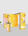 3m SEG Modular Lightbox Display for Tradeshows - Model 1.