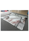U Shaped TENSION FABRIC MEDIA WALL.
