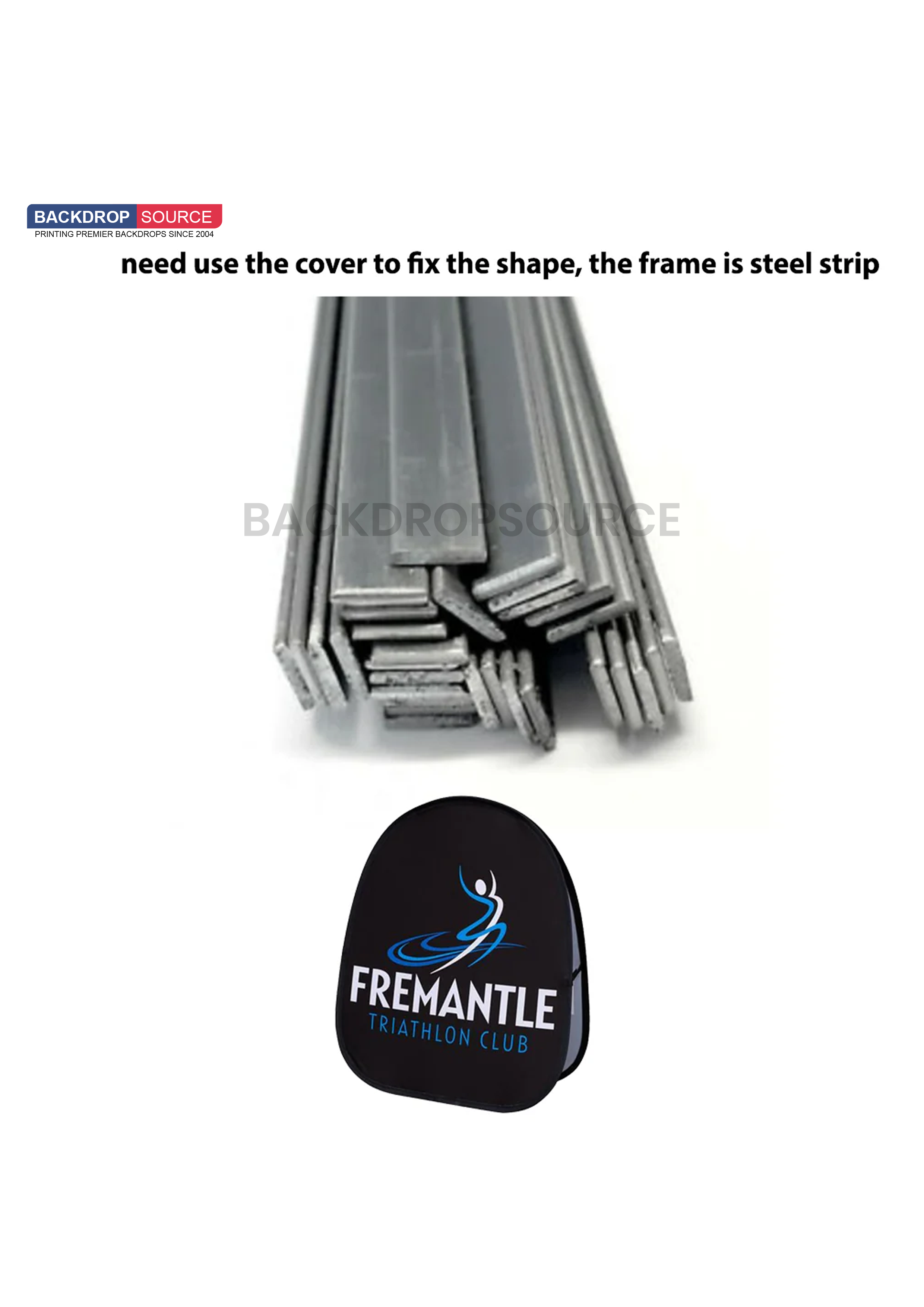 Vertical Pop Up Banners ( Double Side Printed).