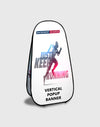 Vertical Pop Up Banners ( Double Side Printed).