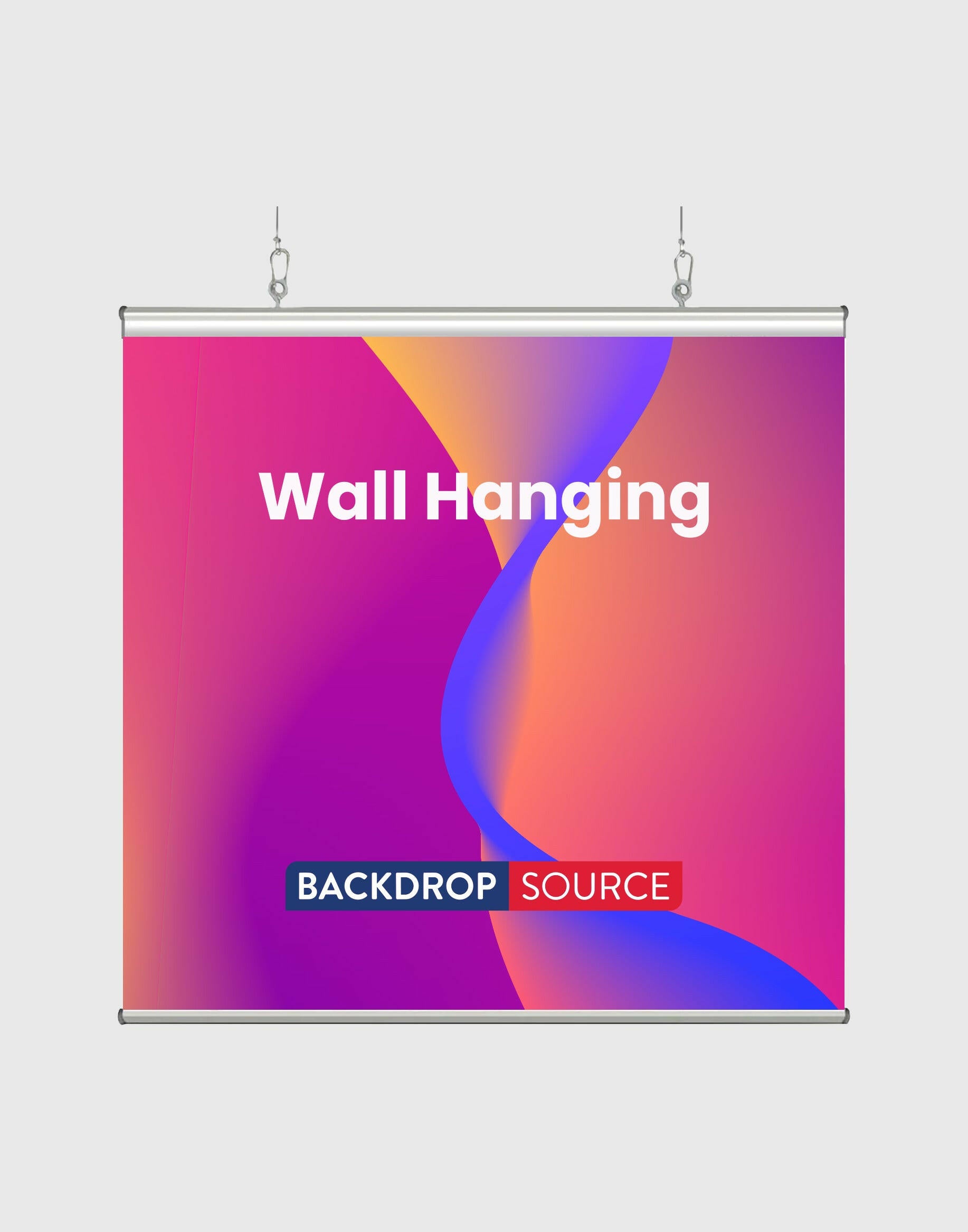 Wall Hanging Backdrop with Clamps ( Customzied Options).