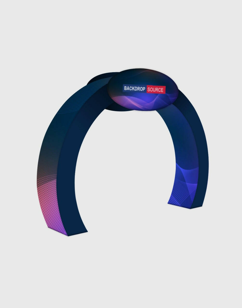 Modular Exhibition Archway Stand with Header.