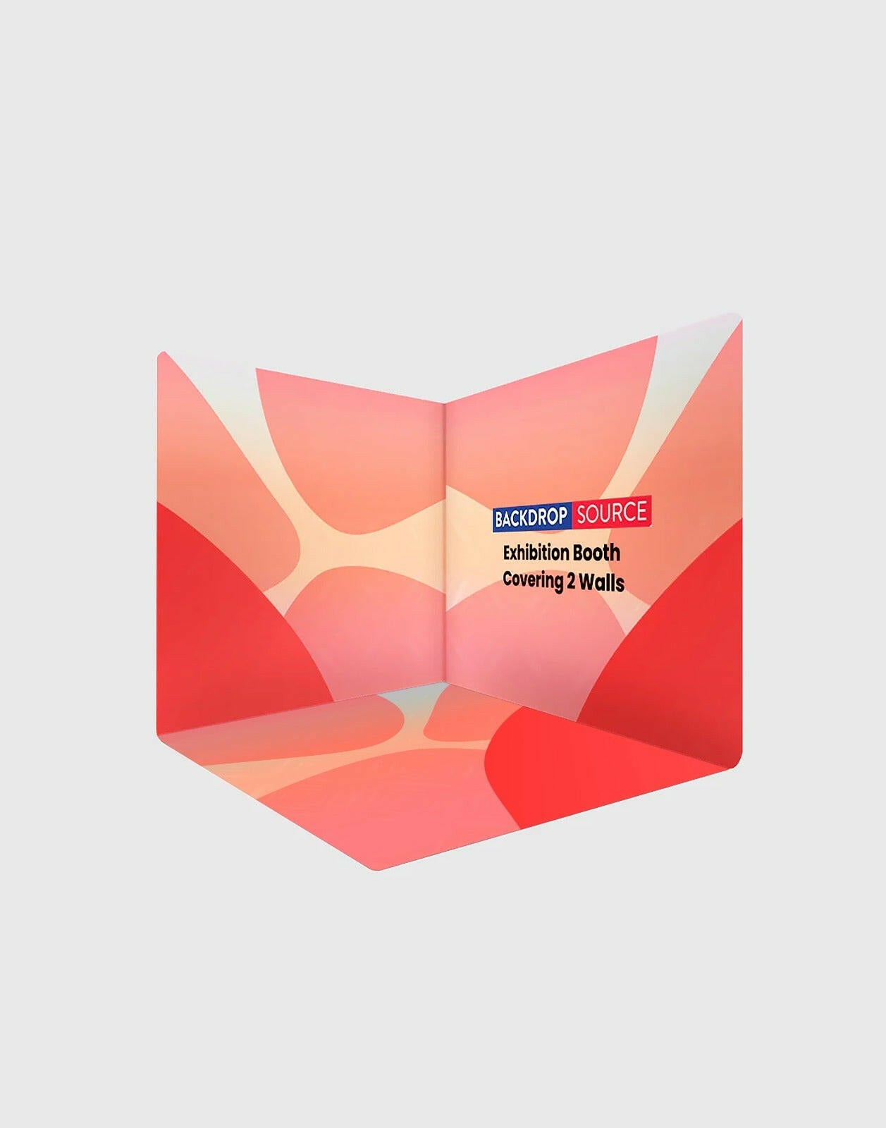 Custom Printed Exibition Booth  ( Covers 2 Walls).