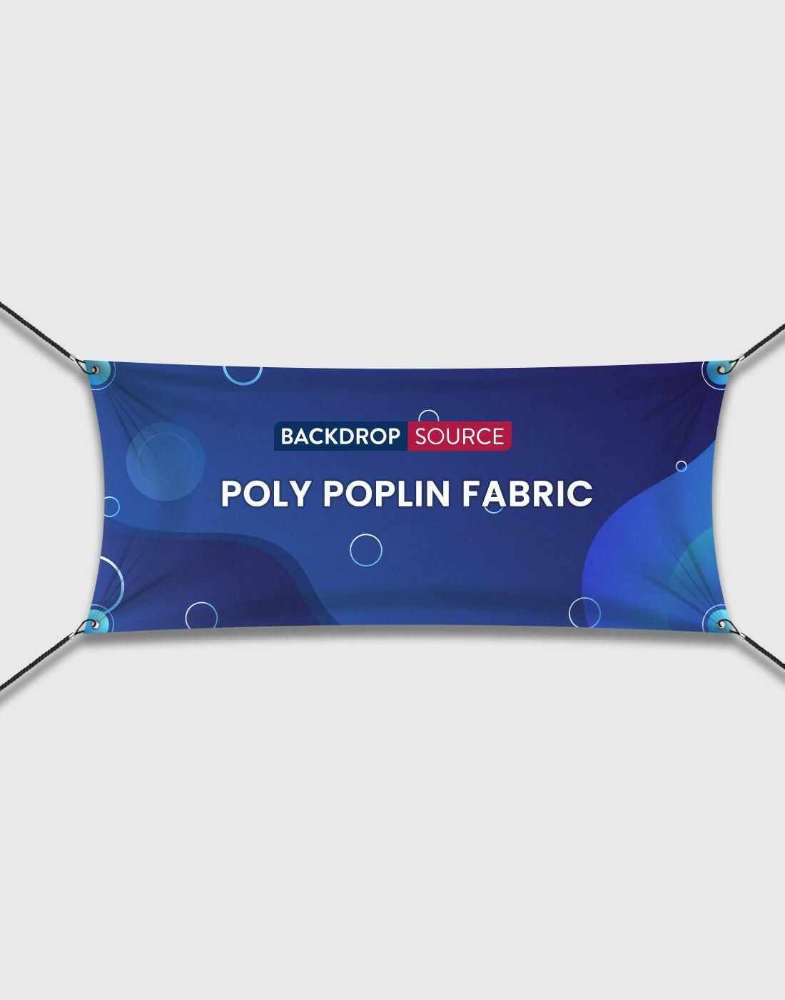 High-quality Poly Poplin Fabric Backdrop Printing for vibrant event backgrounds and professional photo shoots.