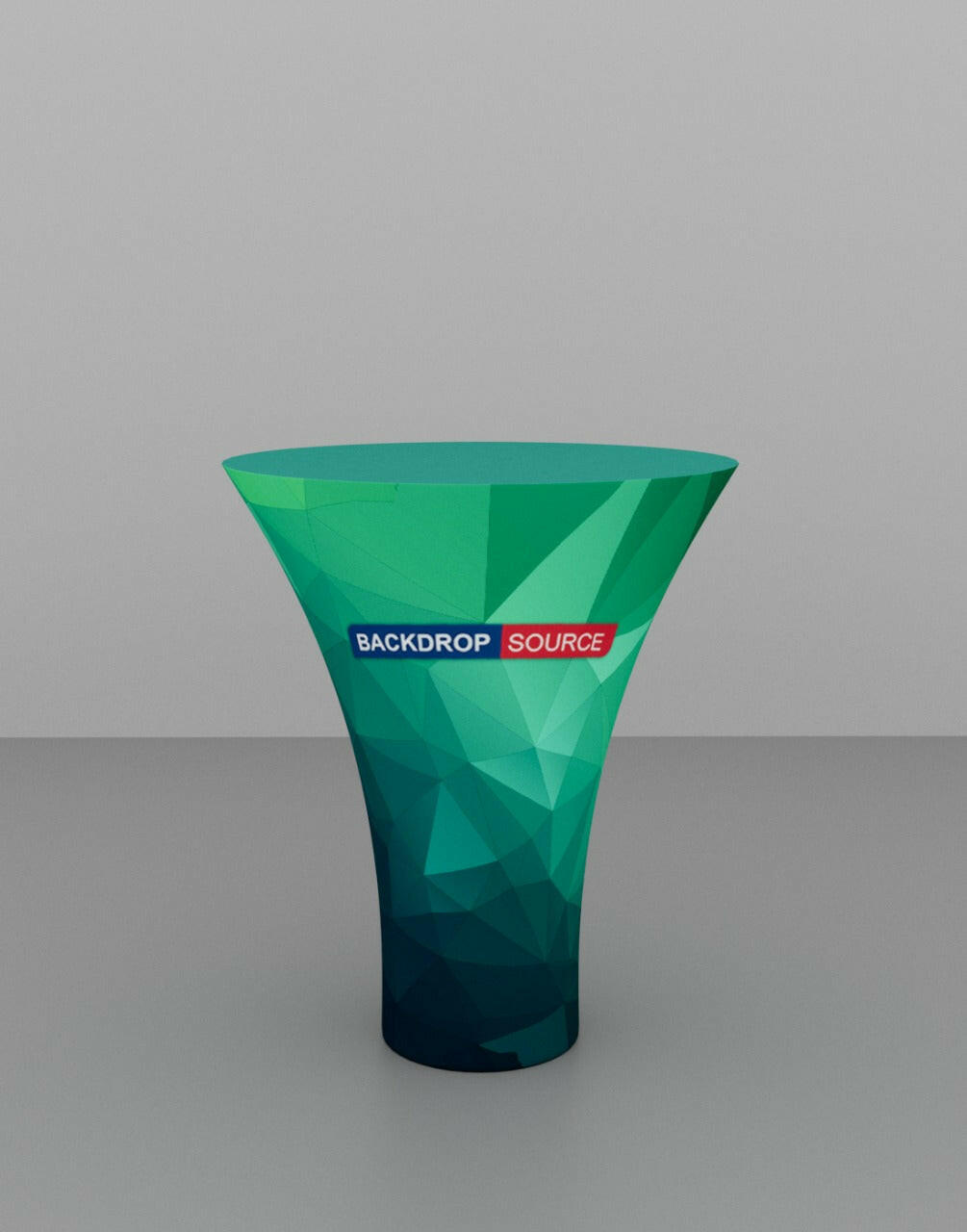 Tall Cone Advertising Display.