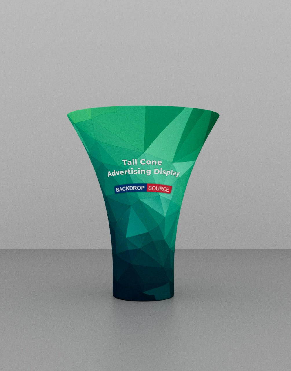 Tall Cone Advertising Display.