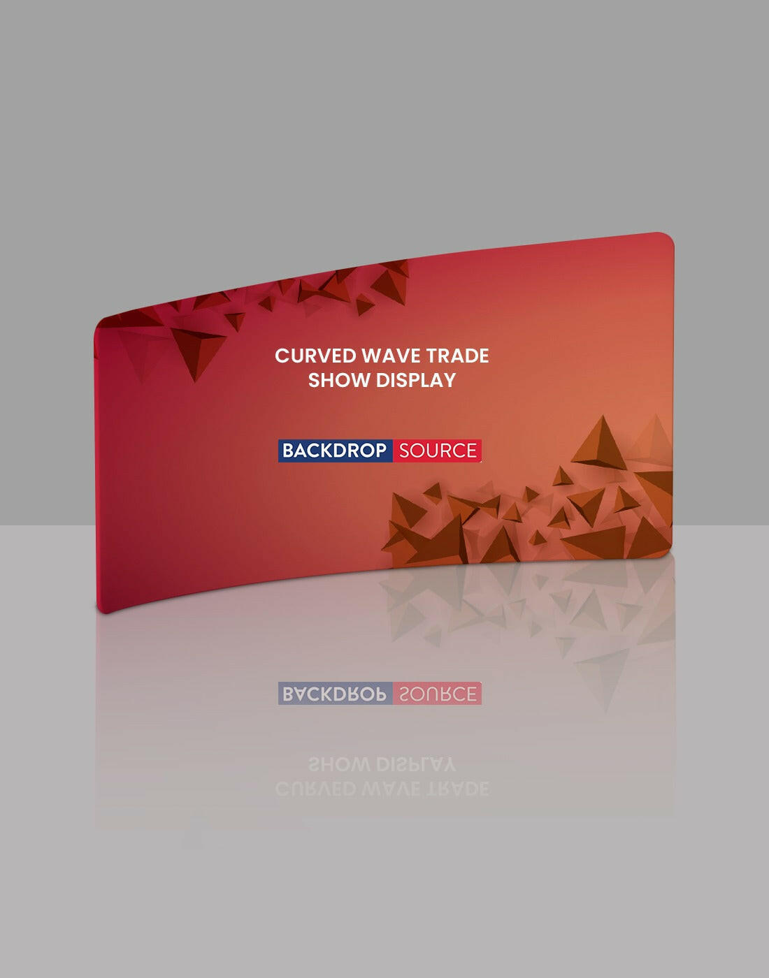 Curved Wave Trade Show Display.