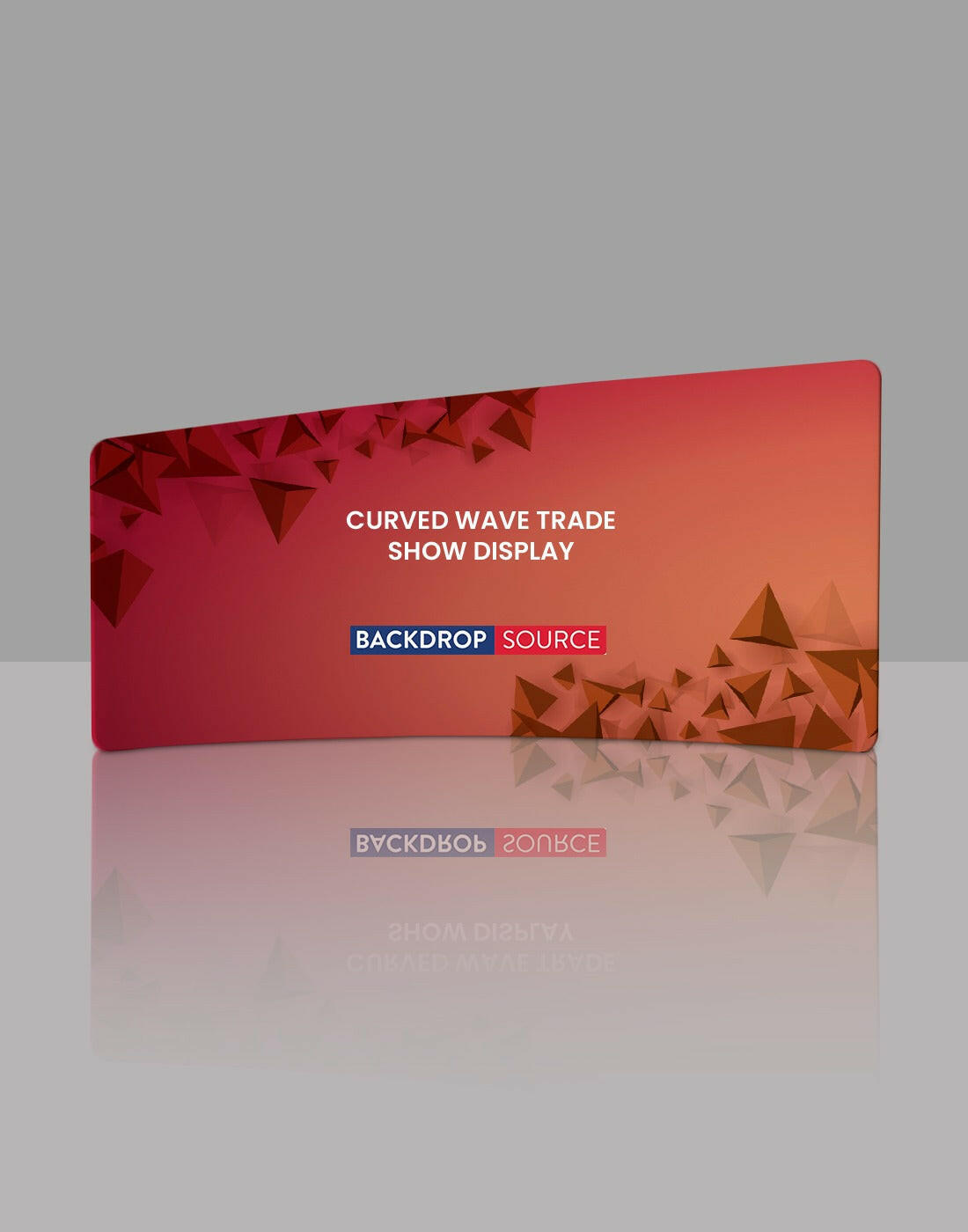 Curved Wave Trade Show Display.