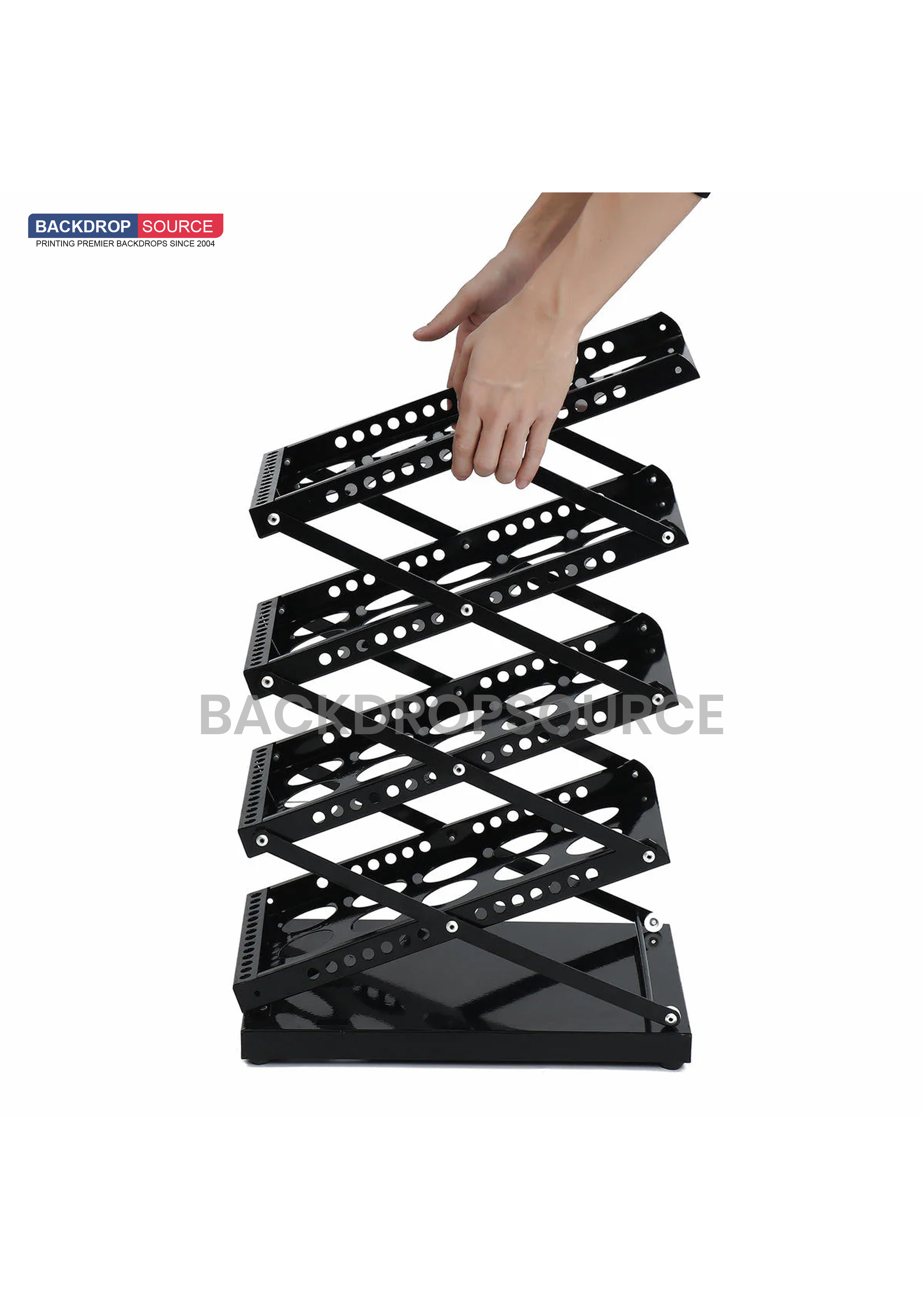 Zig Zag Brochure Stand.