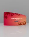 Curved Wave Trade Show Display.