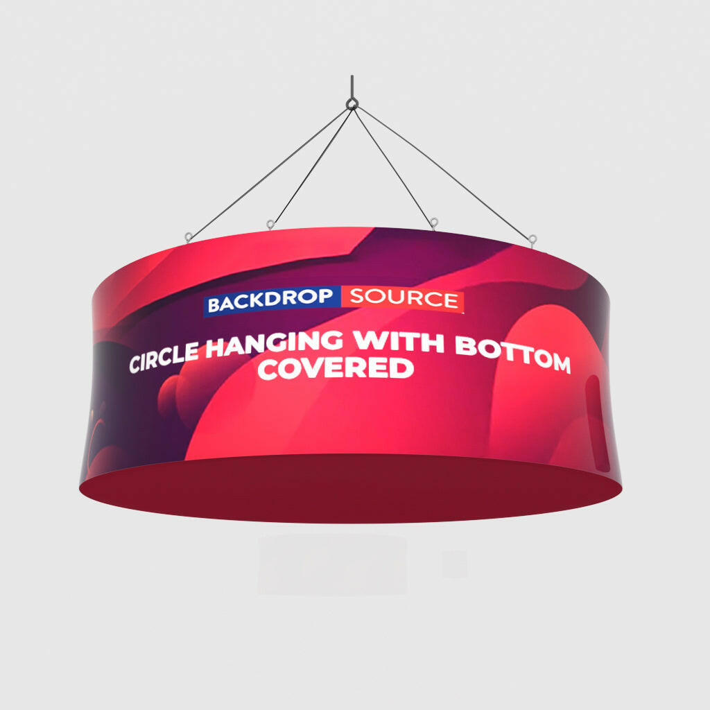 Circle Hanging with Bottom covered.