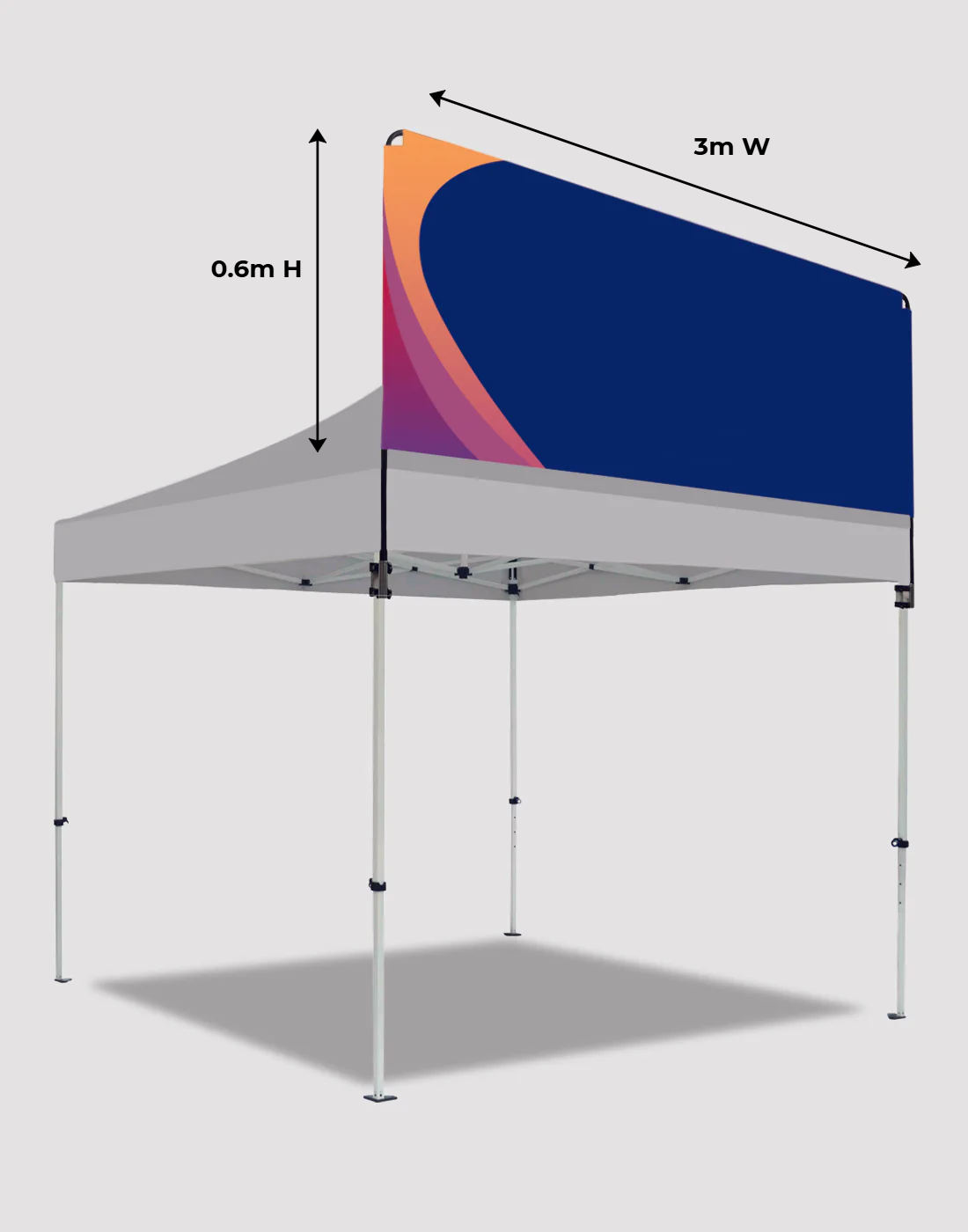 Popup Gazebo - Billboard Banner
