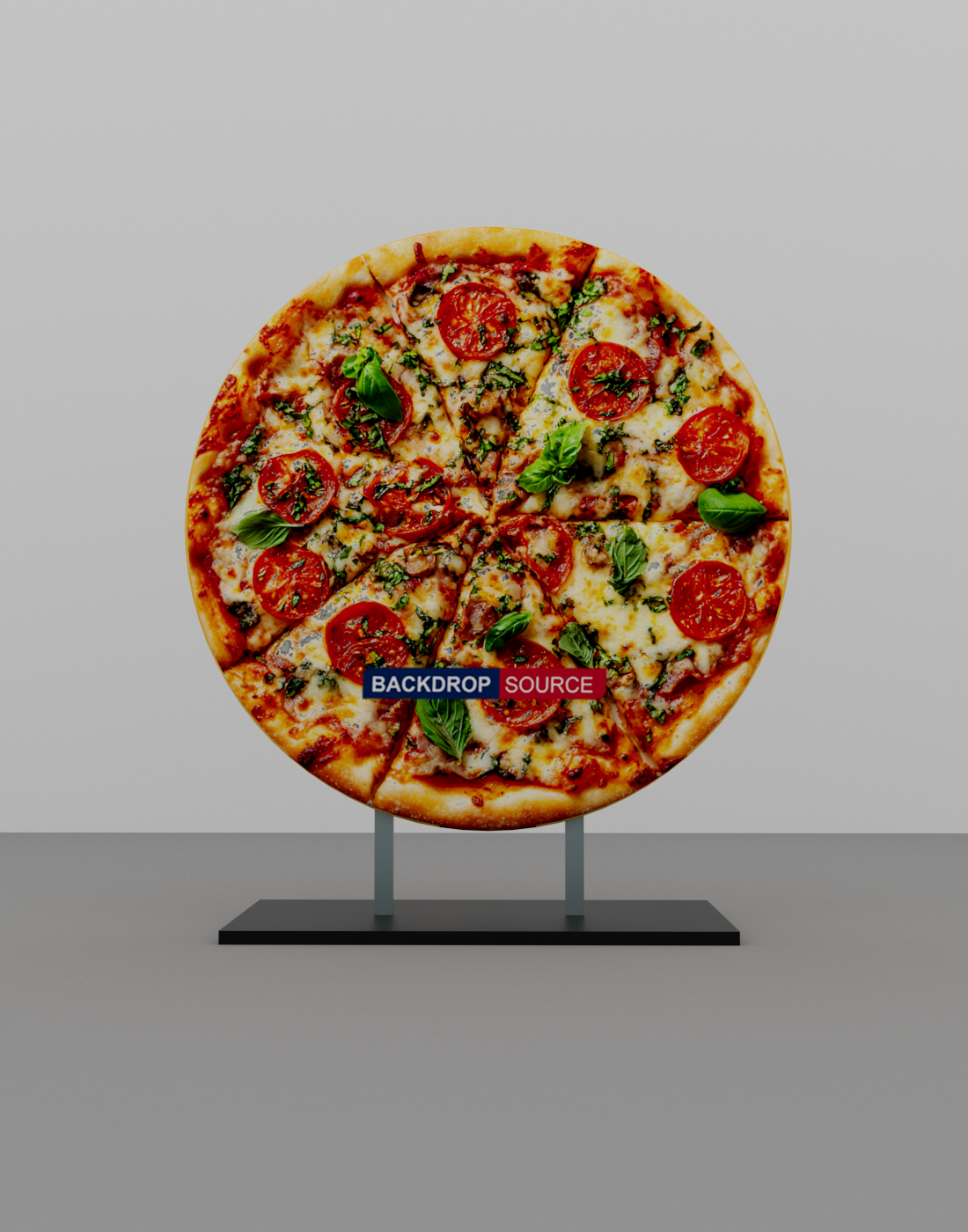 360° Branding Round Backdrop.