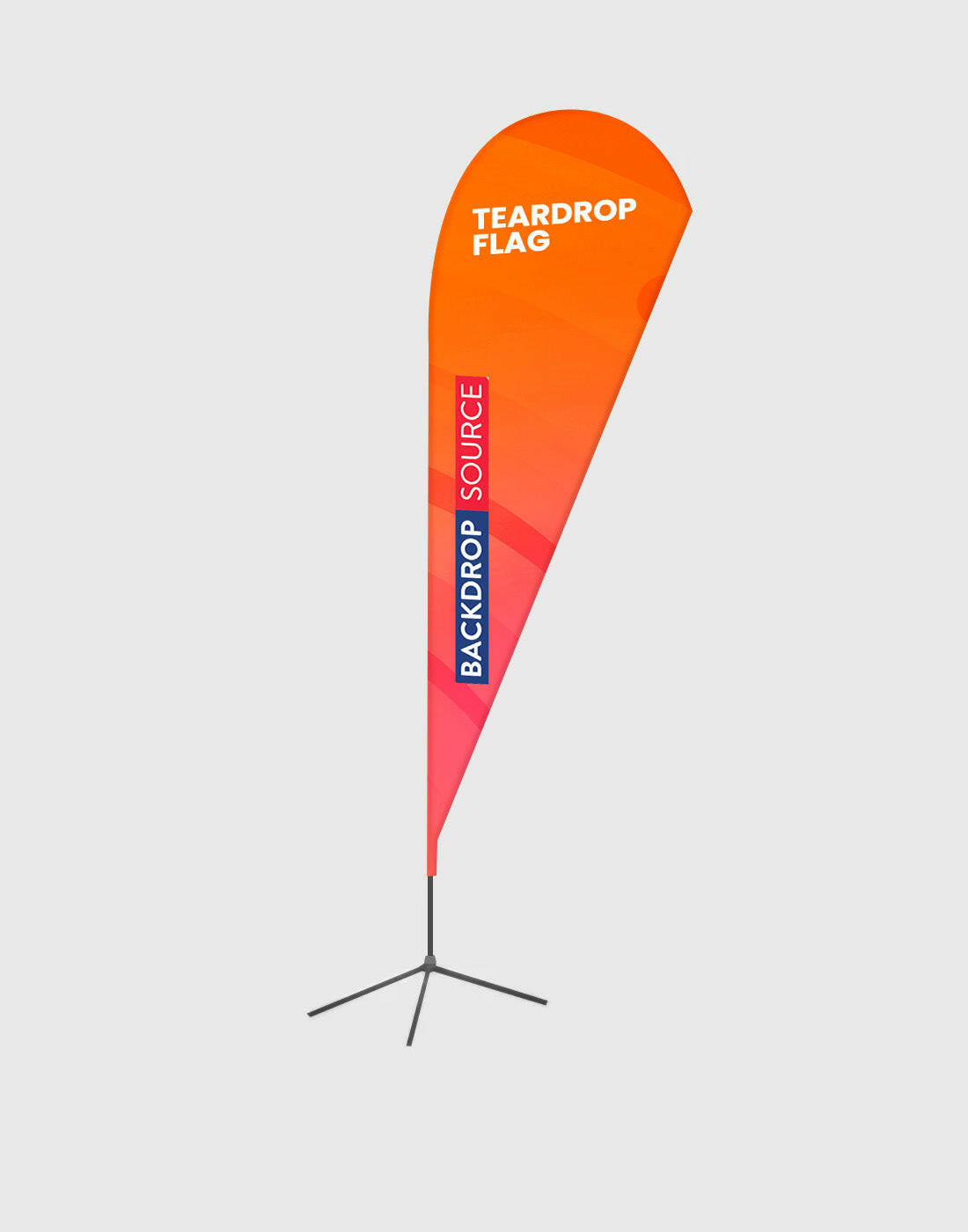 Customized Teardrop Flag Banner Printing.