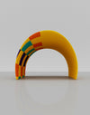 Tunnel Shaped Fabric Display.