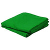 Professional green screen photo backdrop for chroma key video production and photography studio setup.