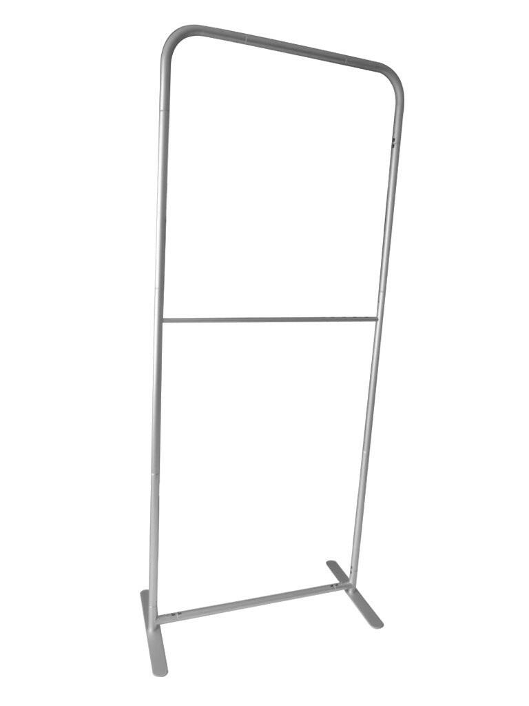 Portable Support Stand System for Straight Fabric Tube Wall Backdrop / Banner.