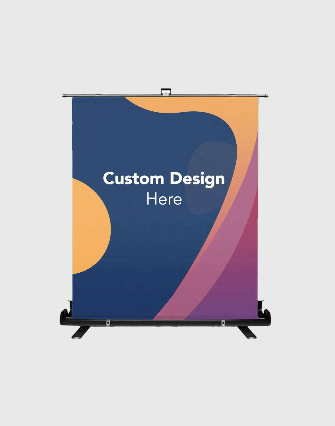 Custom Printed Retractable & Collapsible Panel.