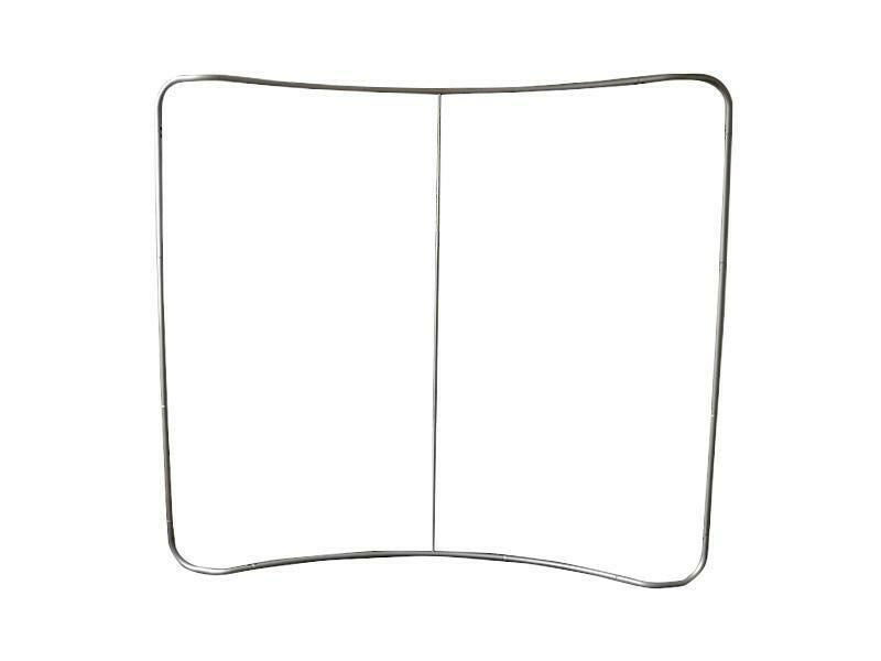 Door Step Christmas CURVED TENSION FABRIC MEDIA WALL.