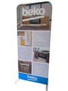 Portable Support Stand System for Straight Fabric Tube Wall Backdrop / Banner.